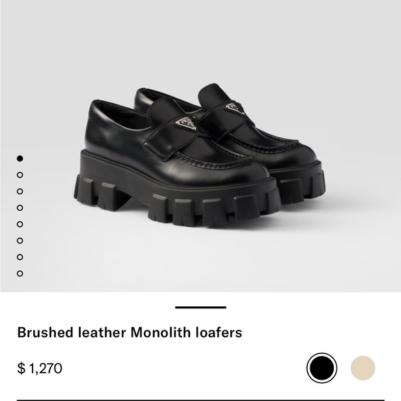 Black Platform Loafers - Picture 11 of 12